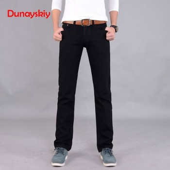 Mens Jeans 2019 Fashion Casual Male Denim Pants Skinny Trousers Cotton Classic Straight Jeans High Quality 2019  Casual Male