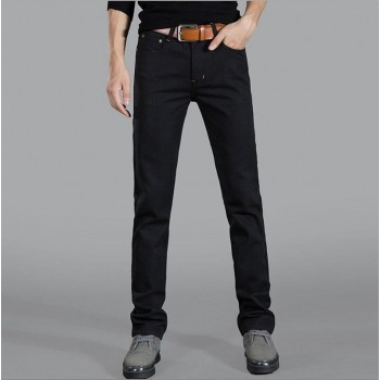 Mens Jeans 2019 Fashion Casual Male Denim Pants Skinny Trousers Cotton Classic Straight Jeans High Quality 2019  Casual Male
