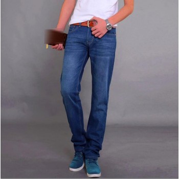Mens Jeans 2019 Fashion Casual Male Denim Pants Skinny Trousers Cotton Classic Straight Jeans High Quality 2019  Casual Male