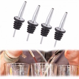 4Pcs Fashion Olive Oil Cocktail Vinegar Bottle Drink Spirits Bar Liquor Pourer Dispenser 2017 New