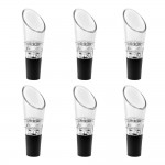 Practical 6 Pack Wine Aerator Pourer, Premium Aerating Decanter Spout