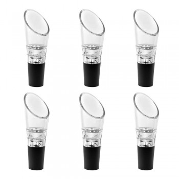 Practical 6 Pack Wine Aerator Pourer, Premium Aerating Decanter Spout