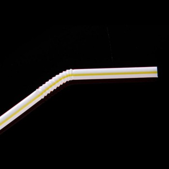 100PCS Curved Plastic Drinking Straw Cocktail Lounge Wedding Birthday Party Special Summer Drinking Straws Eco-friendly