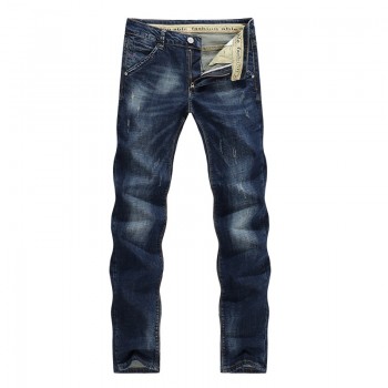 KSTUN Mens Jeans Classic Direct Stretch Dark Blue Business Casual Denim Pants Slim Scratched Long Trousers Gentleman Cowboys 38