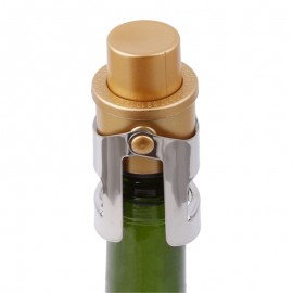 1pc Stainless Steel Bottle Stopper Vacuum Pump Sealed Red Wine Champagne Novelty Bar Tools Barware KO896626
