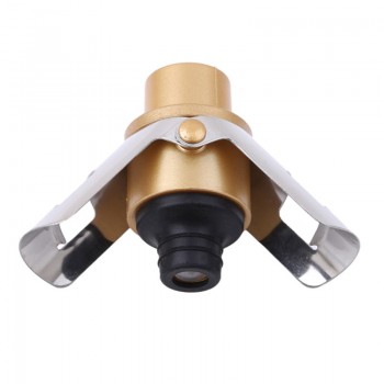 1pc Stainless Steel Bottle Stopper Vacuum Pump Sealed Red Wine Champagne Novelty Bar Tools Barware KO896626