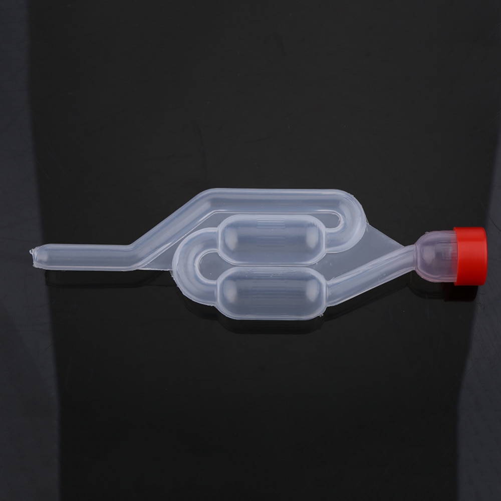 Water-sealed valve for plastics for one-way exhaust check valves for home brewing fermentation