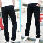 Man jeans new 2018 spring autumn Leisure Slim Wild Fashion men black jeans Feet Straight cowboy trousers Free Shipping