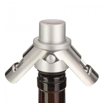 Stainless Steel Red Wine Champagne Bottle Preserver Air Pump Stopper Vacuum Sealed Saver
