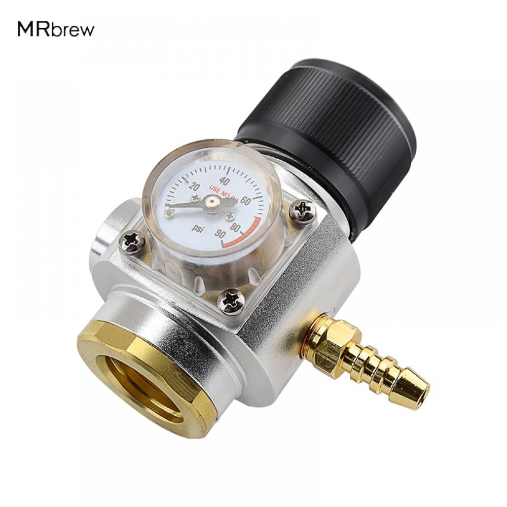 Sodastream CO2 Mini Gas Regulator T21*4 Thread CO2 Charger Kit 0-90 PSI Cornelius keg charger for European Draft Beer Kegerator