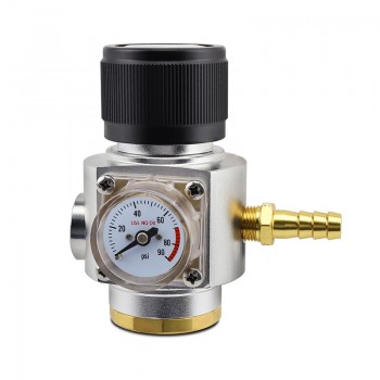 Sodastream CO2 Mini Gas Regulator T21*4 Thread CO2 Charger Kit 0-90 PSI Cornelius keg charger for European Draft Beer Kegerator