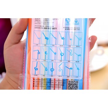 2018 new 50Pcs Multi-Shaped Pegeant Plastic Drinking Straws Wedding Birthday Kitchen Dinning Party Drinkware Barware  W0717