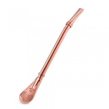 Stainless Steel Straws Metal Drinking Straws Filter Stirring Spoon Straws for Yerba Mate Tea Bombilla Gourd Drink Accessories