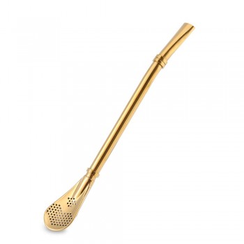 Stainless Steel Straws Metal Drinking Straws Filter Stirring Spoon Straws for Yerba Mate Tea Bombilla Gourd Drink Accessories