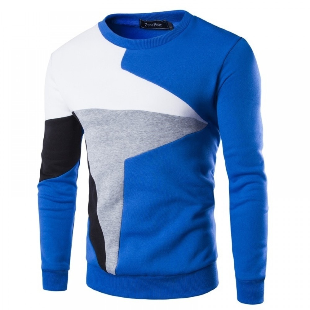 ZOGAA 2018 New Men Hoodies Sweatshirt Brand Clothing Fashion Autumn Patchwork Cotton Tracksuit Male Pullover Sportswear Tops