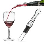 Top Sale Acrylic Aerating Pourer Decanter Wine Aerator Spout Pourer Wholesale Portable Wine Aerator Bar Pourer Accessories