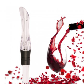 Top Sale Acrylic Aerating Pourer Decanter Wine Aerator Spout Pourer Wholesale Portable Wine Aerator Bar Pourer Accessories