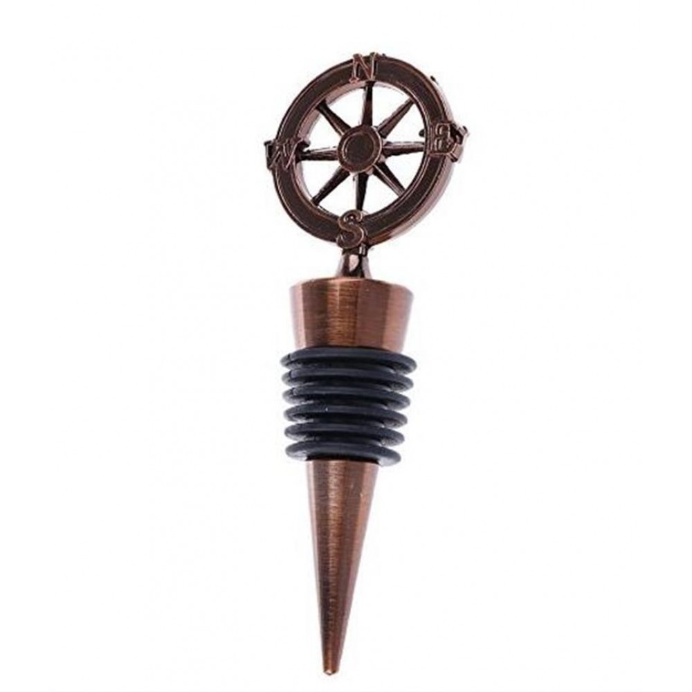 New Wine Stopper Bridal Wedding Gift Wine Bottle Stopper Beer Whisky Rum Wine Bottle Pourer Classic Stopper Rudder Stuffed Gifts