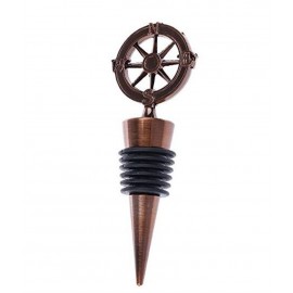 New Wine Stopper Bridal Wedding Gift Wine Bottle Stopper Beer Whisky Rum Wine Bottle Pourer Classic Stopper Rudder Stuffed Gifts