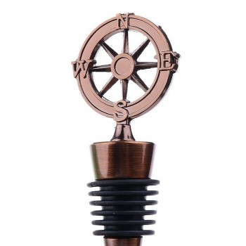 New Wine Stopper Bridal Wedding Gift Wine Bottle Stopper Beer Whisky Rum Wine Bottle Pourer Classic Stopper Rudder Stuffed Gifts