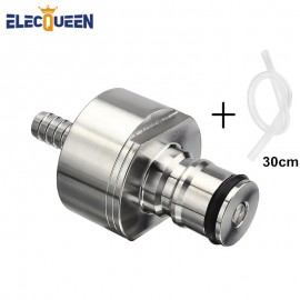 Brewing Beer Carbonation Cap W/ 5/16 Barb Ball Lock Type with 30cm silicone tube For homebrew Beer Fast Soda Water Soft Drink