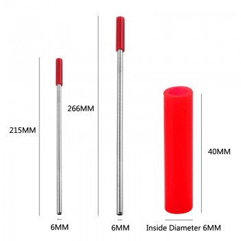 4Pcs/Set Reusable Stainless Steel Drinking Straws Set With Silicone Tips And Cleaning Brush Metal Straws For 30oz 20oz Tumblers