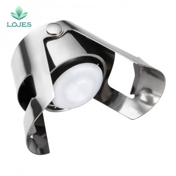 Stainless Steel New Champagne Sparkling Wine Bottle Stopper Sealer Plug Bar Accessories