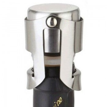 Stainless Steel New Champagne Sparkling Wine Bottle Stopper Sealer Plug Bar Accessories