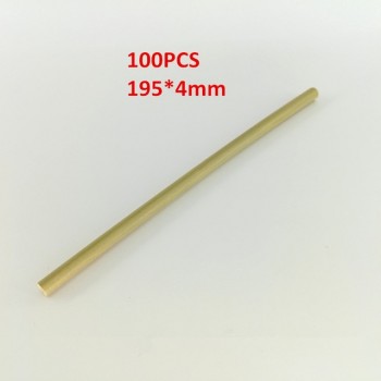 100Pcs/lot Bamboo Straw Natural Organic Reusable Bamboo Drinking Straws Cleaner 19.5cm 23cm Bamboe Straws set for Wholesale