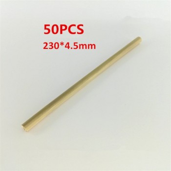 100Pcs/lot Bamboo Straw Natural Organic Reusable Bamboo Drinking Straws Cleaner 19.5cm 23cm Bamboe Straws set for Wholesale