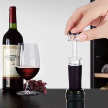 2018 Red Wine Champagne Bottle Preserver Air Pump Stopper Vacuum Sealed Saver Retain Freshness Stopper Sealer Plug Tools
