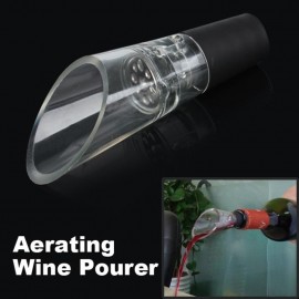 Acrylic Wine Aerator Quick Aerating Red Wine Whiskey Bottle Pourer Spout Decanter Mini Travel Bar Tools
