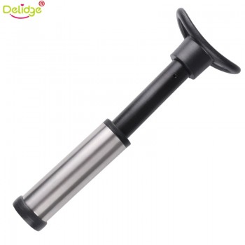 Delidge  Stainless Steel  Wine Stopper Food Vacuum Sealer Bar Accessories Whisky Bottle StopperChampagne Homebrew  Air Pump