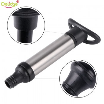 Delidge  Stainless Steel  Wine Stopper Food Vacuum Sealer Bar Accessories Whisky Bottle StopperChampagne Homebrew  Air Pump