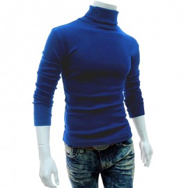 2018 Long Sleeve High Collar Sweaters Winter MenS Turtleneck Christmas Sweater Warm Knitted Pullovers Male Jumper Knitwear