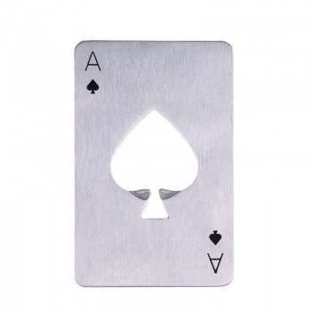 Creative Poker Bottle Can Opener Stainless Steel Credit Card Size Casino Bottle Opener Abrelatas Abrebotellas Kitchen Gadgets