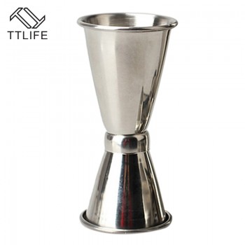 TTLIFE  Hot sale 30/40/50 ml High Quality Stainless Steel Cocktail Jigger Bar Measuring Cup Japanese Style Bar Tools Measures