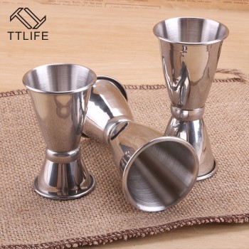 TTLIFE  Hot sale 30/40/50 ml High Quality Stainless Steel Cocktail Jigger Bar Measuring Cup Japanese Style Bar Tools Measures