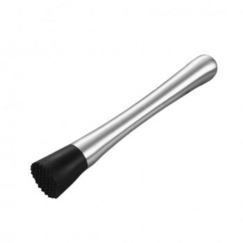 UARTER 2PC High quality Stainless Steel Metal Masher Stir Bar Bartenders Tools Masher Wine Accessories Cocktail Shaker Sets