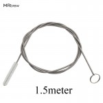 Beer Silicone Pipe Cleaner Air Pump Hose Tube Spiral Cleaning Brush 150cm Filter Pipes suit for 8-10 mm silicone tube