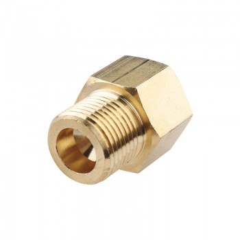 CO2 Tank CGA320 Adapter Converter - standard Co2 tank no pin to Regulator