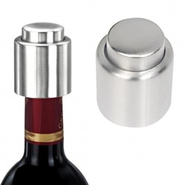 New Handy Stainless Steel Vacuum Wine Bottle Stopper Plug Bottle Cap Pump Sealer  9 DC156