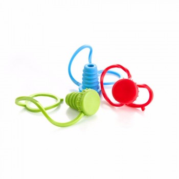 Anti-lost Silicone Hanging Button Wine Plug Bottle Cap Cover Kitchen Tools