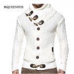 2019 New Pullovers Sweater Coat Men Winter Knitting Clothes Sweater Coats Men Warm Sweaters Loose Fit Sweaters