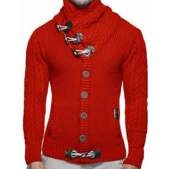 2019 New Pullovers Sweater Coat Men Winter Knitting Clothes Sweater Coats Men Warm Sweaters Loose Fit Sweaters