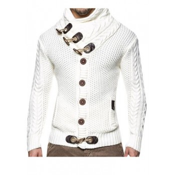 2019 New Pullovers Sweater Coat Men Winter Knitting Clothes Sweater Coats Men Warm Sweaters Loose Fit Sweaters