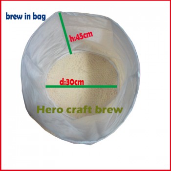 B TYPE Whiskey brew filter bag 29.9*44.9CM bucket beer filter bag fine mesh grain filter bag