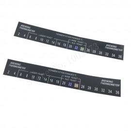 DIGITAL STICK ON THERMOMETER FOR HOME BREW LCD THERMOMETER 2C TO 36C Beer Spirits wine