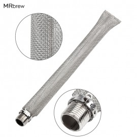 12 inch 30cm Stainless Steel Bazooka Screen 1/2 NPT For Homebrew Beer Kettle or Mash Tun/mesh Filter