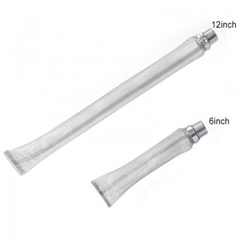 12 inch 30cm Stainless Steel Bazooka Screen 1/2 NPT For Homebrew Beer Kettle or Mash Tun/mesh Filter